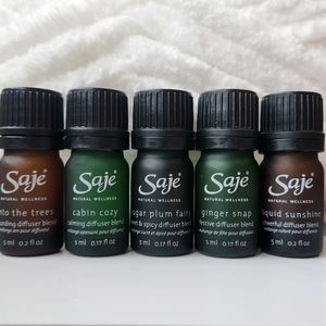 Saje Essential Oil Diffuser Blends